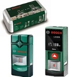 Лазерный Дальномер Bosch PLR 15 + Детектор Bosch PMD 7