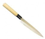 Нож кухонный Sashimi Hocho (Yanagiba) 180 мм лезвие, AOGAMI #2, рукоятка вишня, HONMAMON