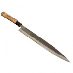 Нож кухонный Sashimi Hocho (Yanagiba) 270 мм лезвие, AOGAMI #1, рукоятка вишня, HONMAMON