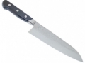 Нож кухонный Santoku 180 мм лезвие, AOGAMI #2 ламинированная SUS 410, HONMAMON