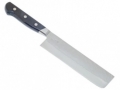 Нож кухонный Nakiri 165 мм лезвие (для овощей и зелени), AOGAMI #2 ламинированная SUS 410, HONMAMON
